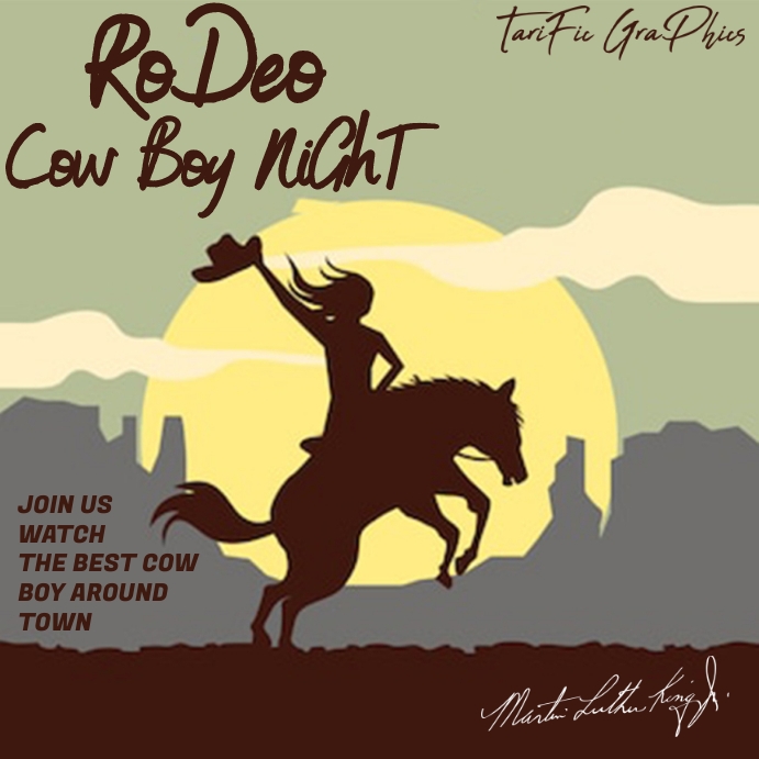 Rodeo Template | PosterMyWall