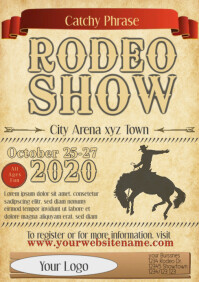 Rodeo Flyer Template | PosterMyWall