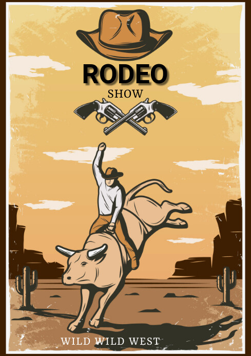 RODEO PARTY TEMPLATE | PosterMyWall
