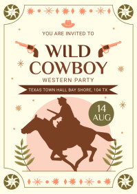 RODEO PARTY TEMPLATE | PosterMyWall