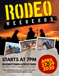 741+ Free Templates for 'Rodeo' | PosterMyWall