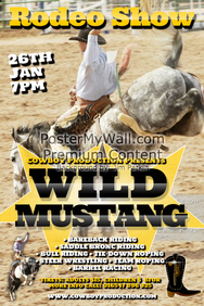 Rodeo Flyer Maker - Use Free Templates! | PosterMyWall