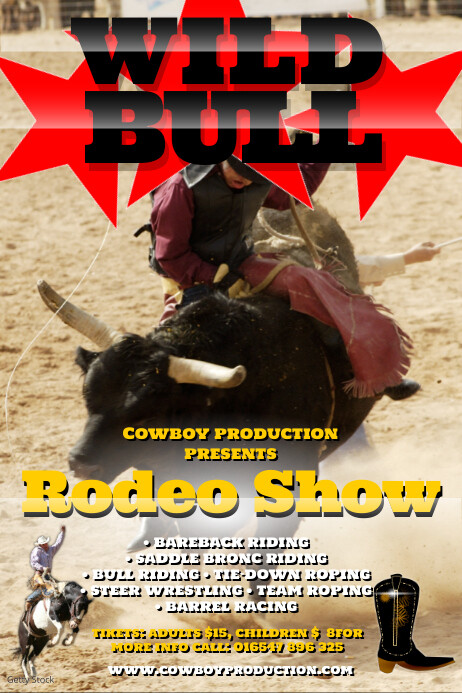 Rodeo Poster Template | PosterMyWall
