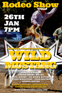 Rodeo Poster Template | PosterMyWall