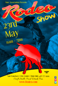 rodeo show Template | PosterMyWall