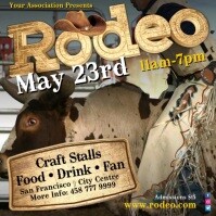 Advertisement For Rodeo Rodeo Flyer Maker - Use Free Templates! | PosterMyWall