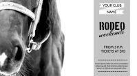 RODEO VIDEO TEMPLATE Affichage numérique (16:9)