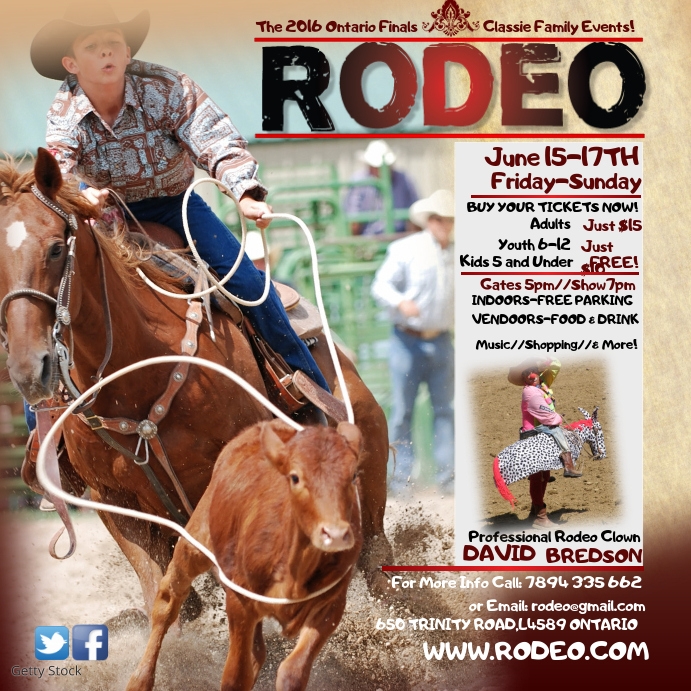 Rodeo1 Template PosterMyWall