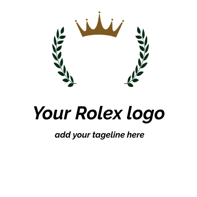 Rolex logo Template | PosterMyWall