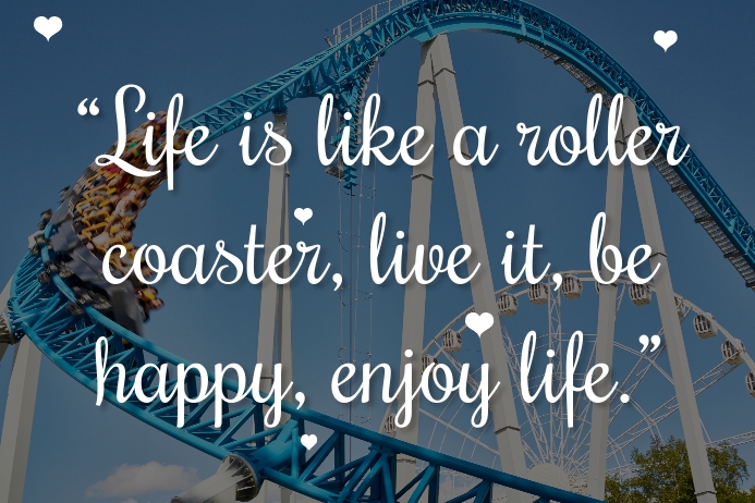 Coaster For Rent Poster Roller coaster Template | PosterMyWall