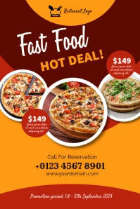 RollUp Banner 4' × 6' template