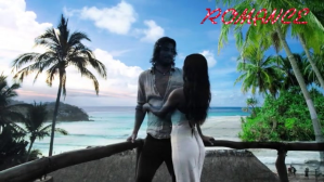 Romance, couple boy and girl Foto de Portada de Canal de YouTube template