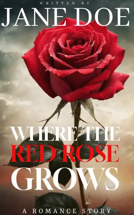 romance novel cover, wattpad, romance thrille Kindle/Book Covers template