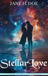 ROMANCE science fiction book cover space epic Kindle/Book Covers template