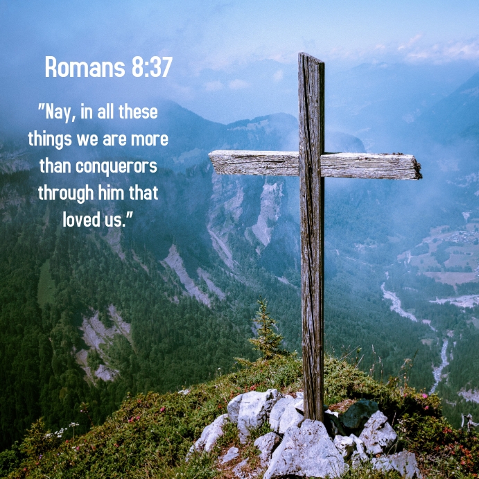 Copy of Romans 8:37 | PosterMyWall