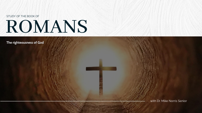 Copy of romans book series church flyer | PosterMyWall