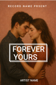 ROMANTIC ALBUM COVER Poster template