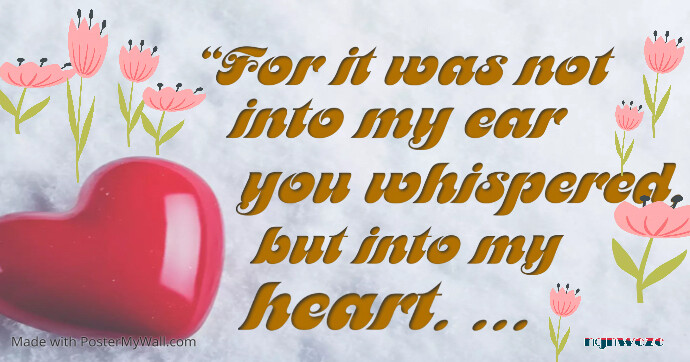 Romantic card Template | PosterMyWall