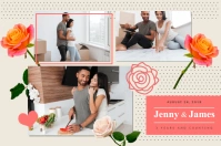 Romantic Collage Landscape Poster