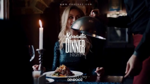 Romantic dinner Affichage numérique (16:9) template