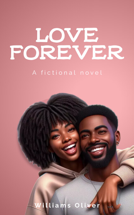 Lover Book Texture Romantic Love book cover template design | PosterMyWall