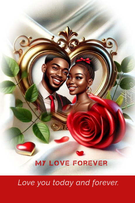 Romantic Love Poster Template | PosterMyWall
