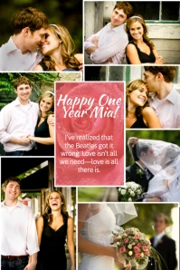 Romantic Photo Collage Template