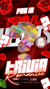 Romantic Valentines Historia de Instagram template