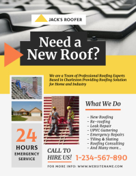 90 Roofing Customizable Design Templates Postermywall