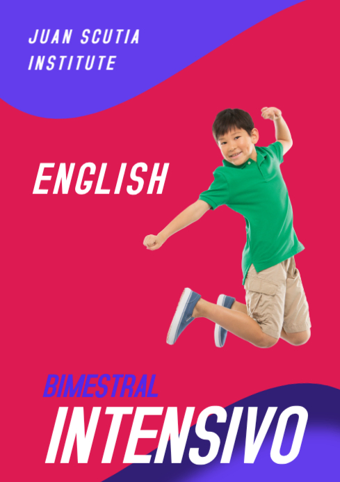 Copy of Rosa English Intensive Course A4 | PosterMyWall