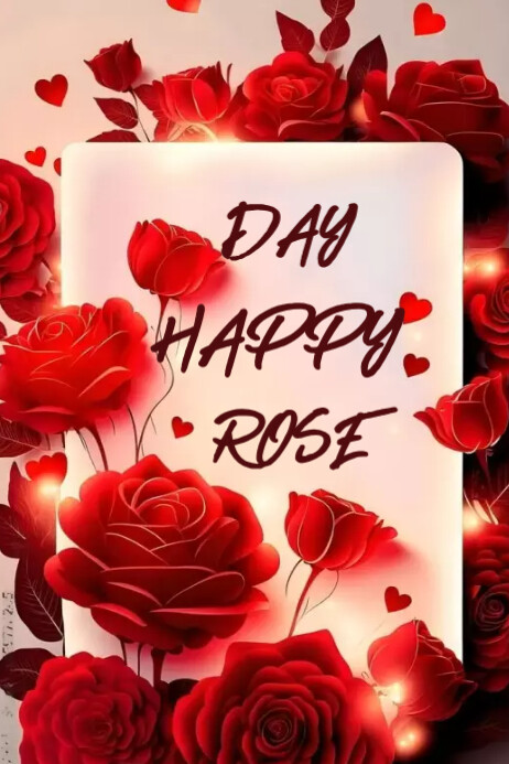 ROSE DAY POSTERS , POSTEERS DESIGNS, FLYERS template