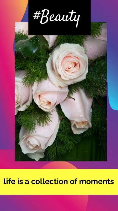 Rose Flower Beauty Digital Display Template | PosterMyWall