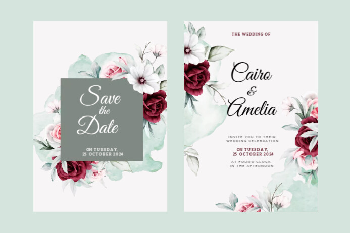 Back Of An Invitation Card