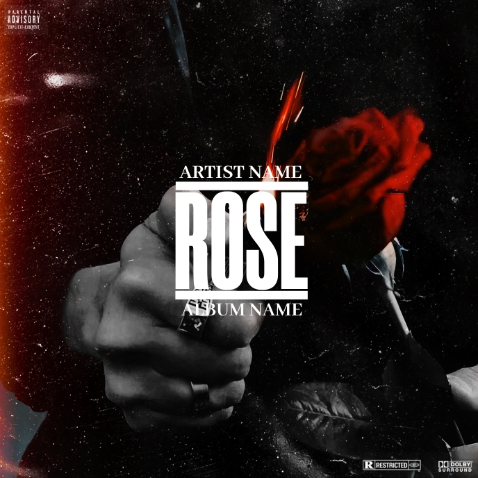 ROSE Mixtape / Album Cover Artwork Template | PosterMyWall