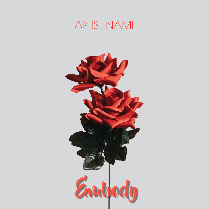 Roses Album Art Template | PosterMyWall