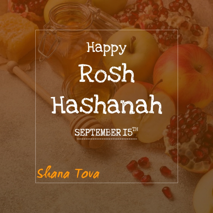 Rosh hashana Template | PosterMyWall