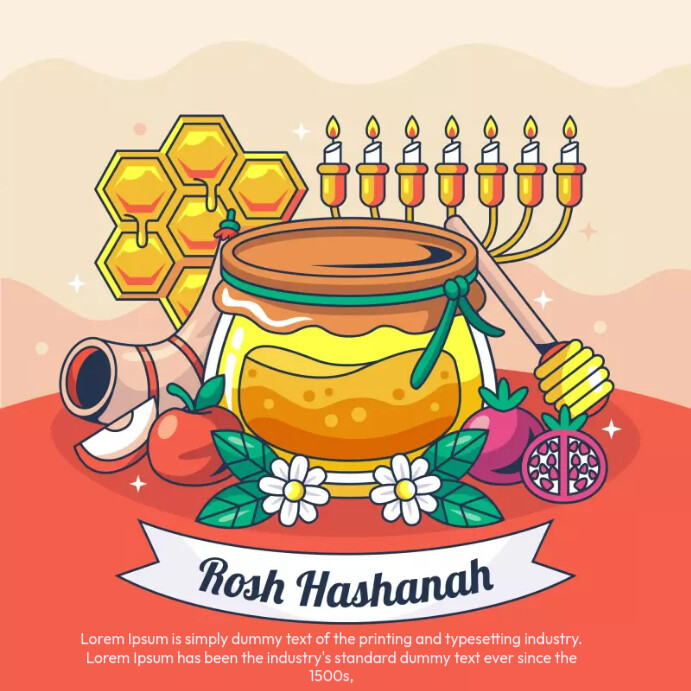 rosh hashanah Template | PosterMyWall