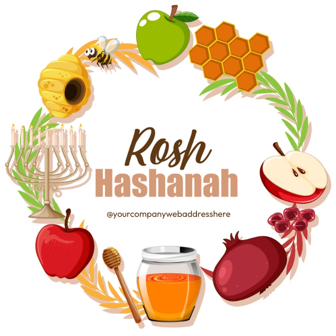 rosh hashanah Template PosterMyWall