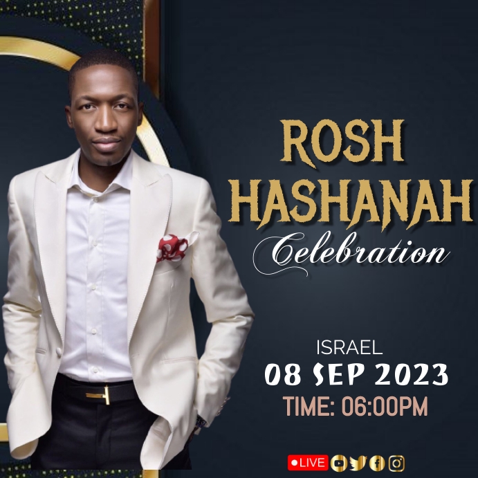 ROSH HASHANAH Template | PosterMyWall