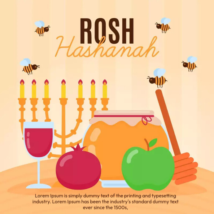 rosh hashanah Template | PosterMyWall