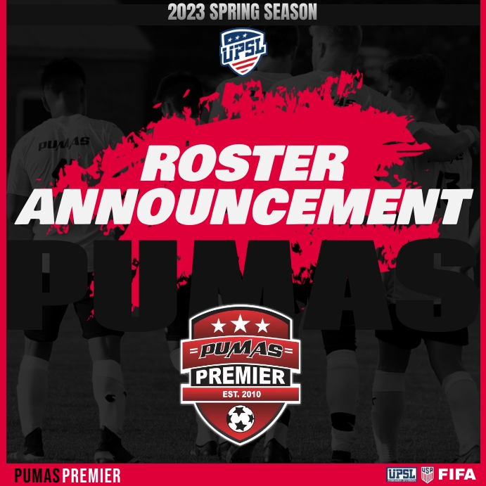 Roster Announcement Instagram-Beitrag template