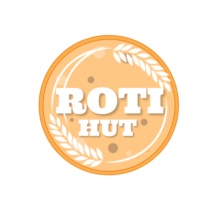 Roti Hut Logo Template | PosterMyWall