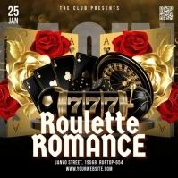 Roulette Romance Instagram 帖子 template