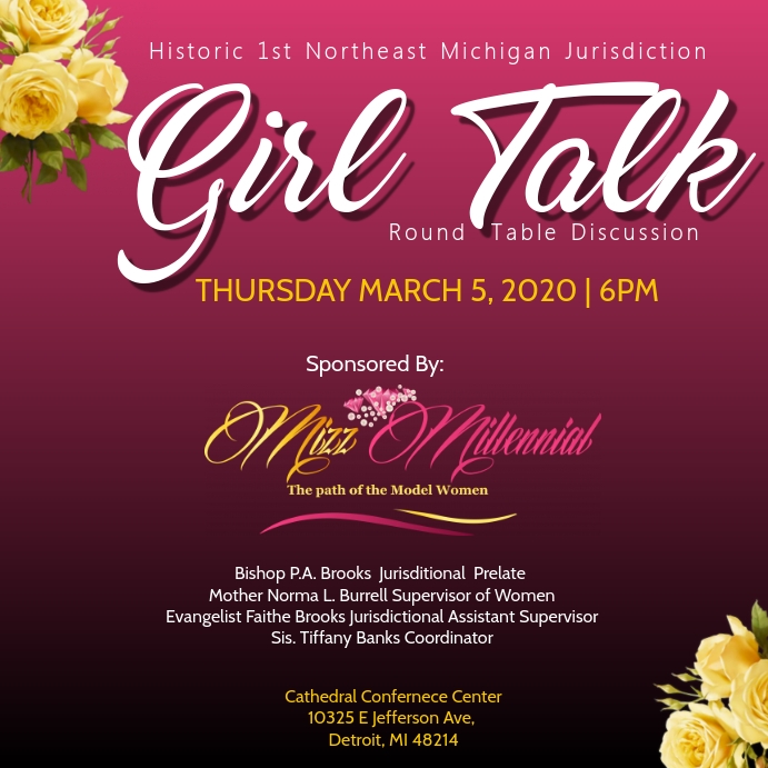 Round Table Discussion Flyer