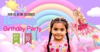 Rowena Birthday Layout Facebook Shared Image template