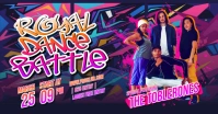 Royal Dance Battle Banner Immagine condivisa di Facebook template