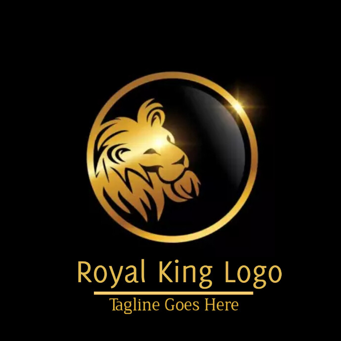 Royal King logo template