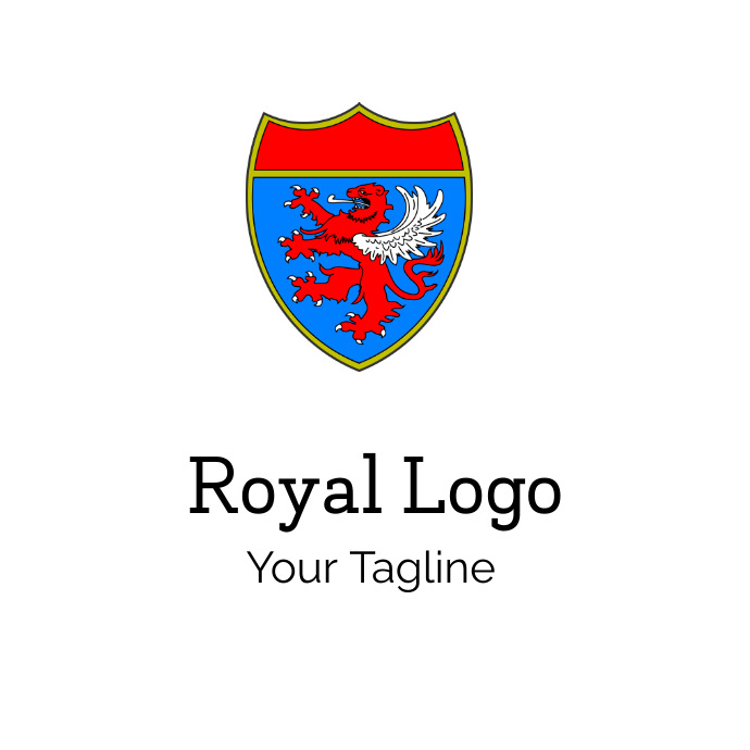 Royal Logo design template free | PosterMyWall