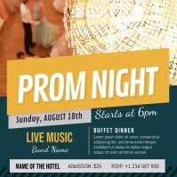 Template Program For Jhs Prom Night High School Prom Night Invitation Video Template | PosterMyWall