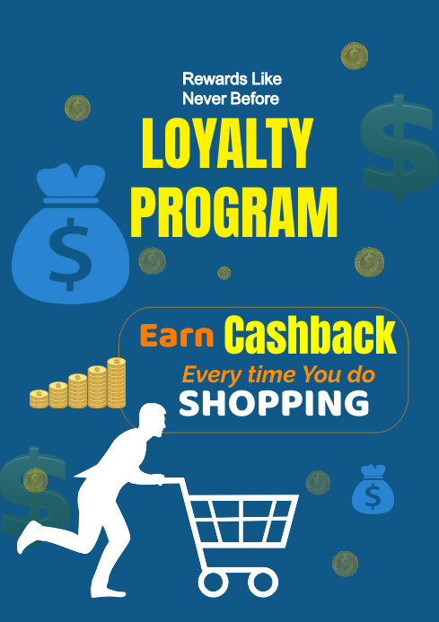 Royalty program A4 template